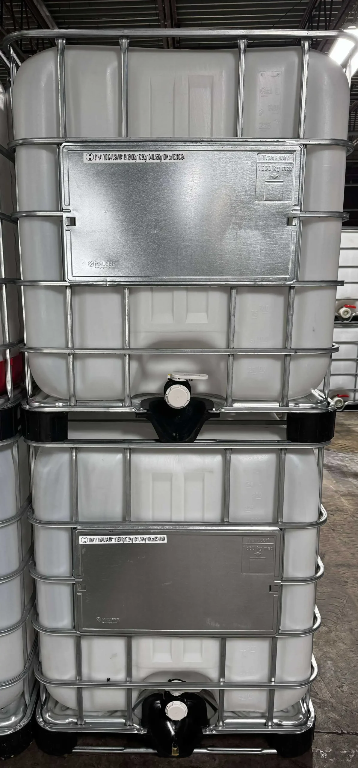 Re-Bottled 275-Gallon IBC Totes